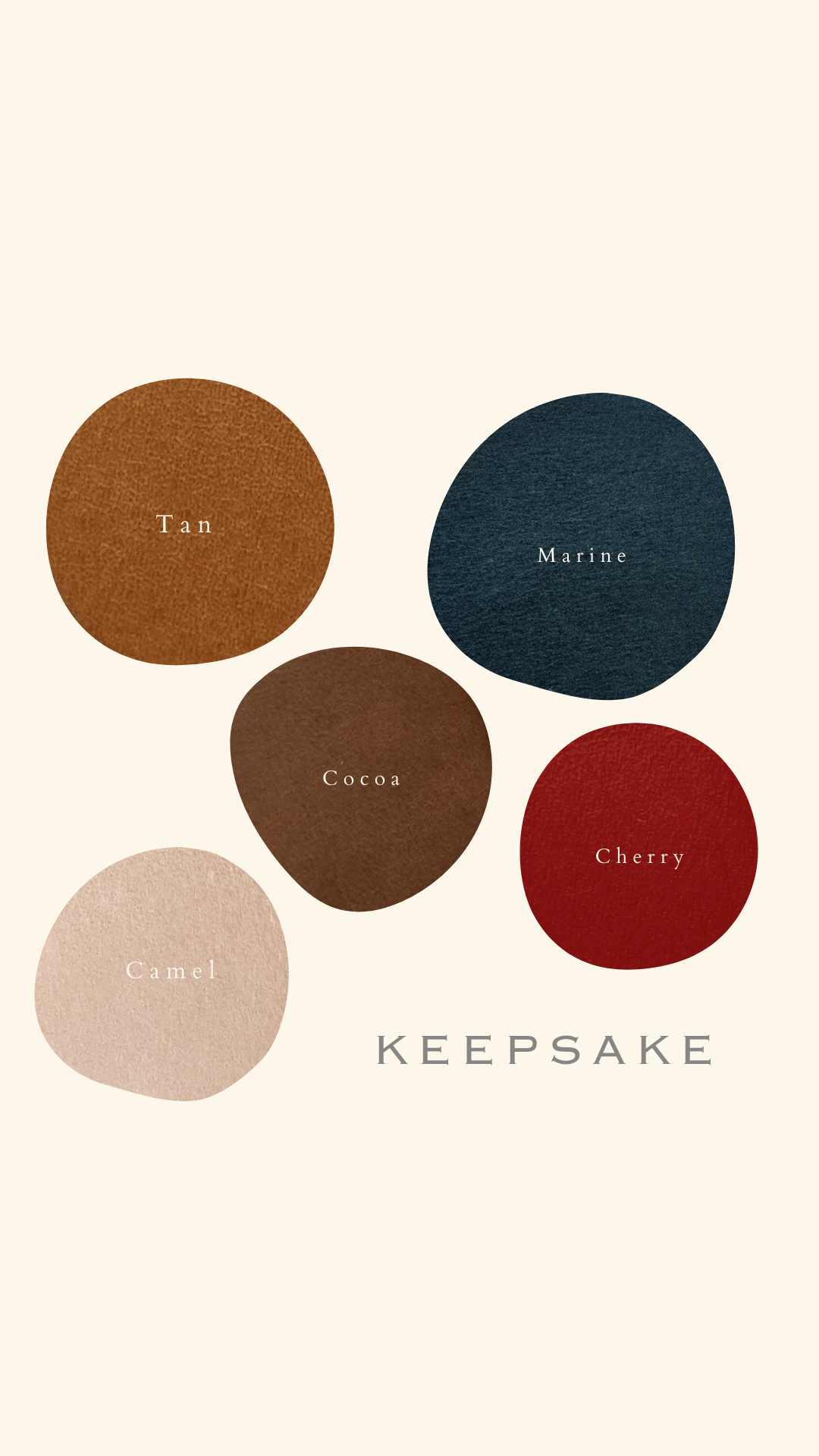 Keepsake Leather Colours