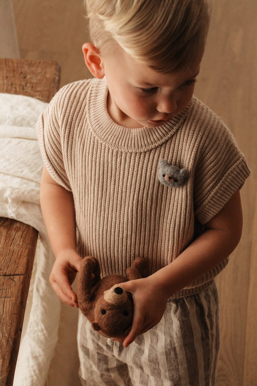 The Bear × Bunny Brooch