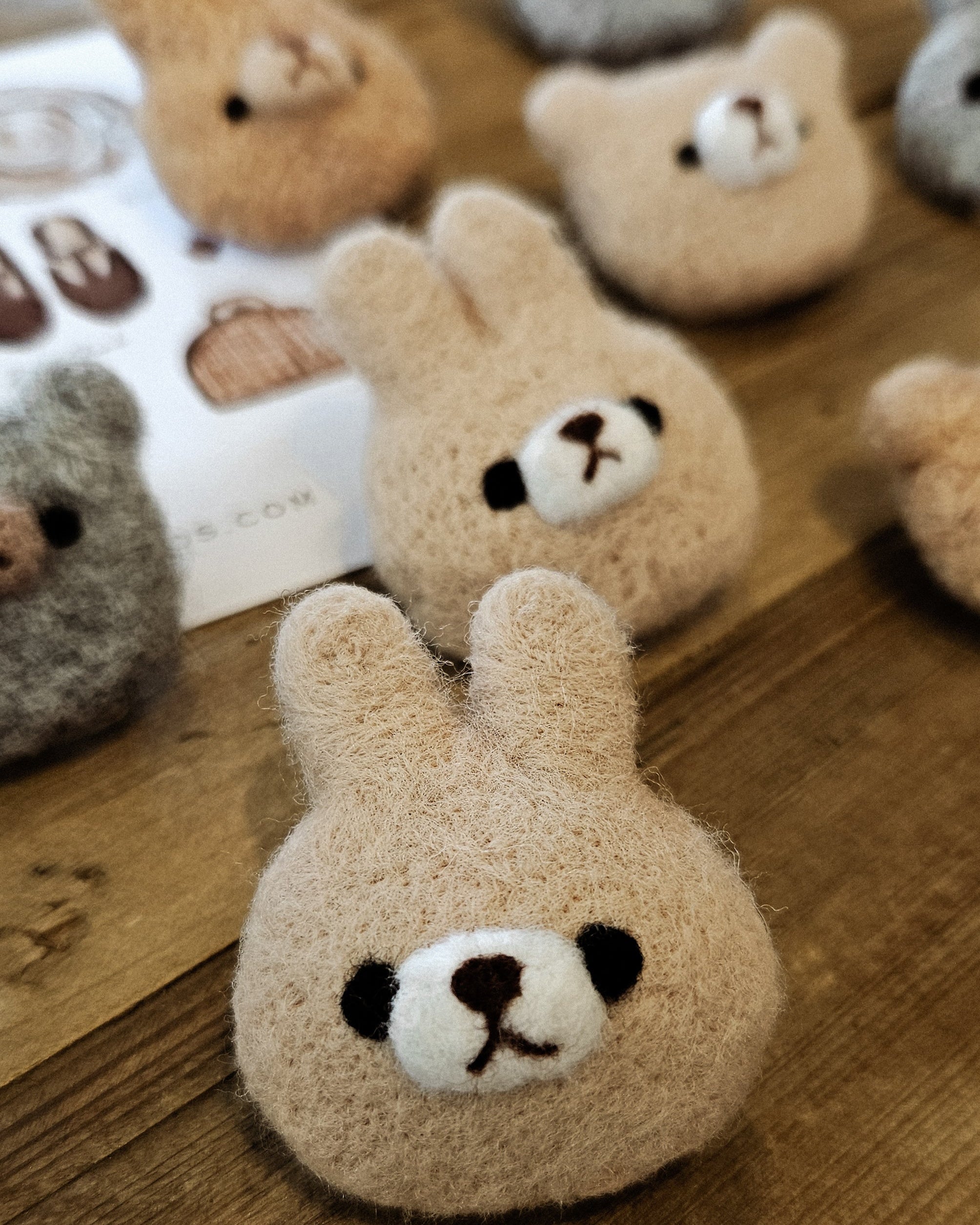 The Bear × Bunny Brooch